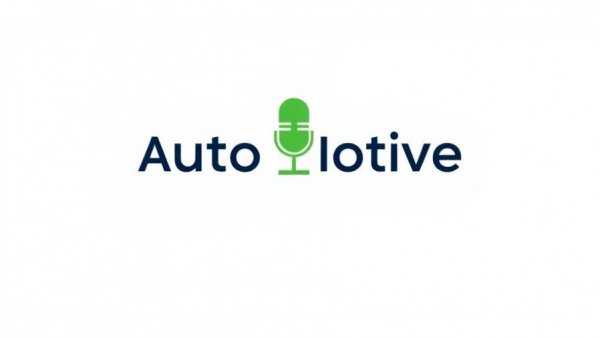 Automotive News Daily Drive logo with green microphone icon.