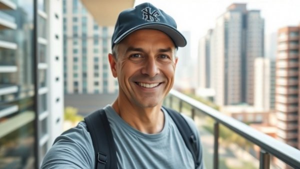Never Miss Phone Calls Lawn Care Business tips from man on balcony