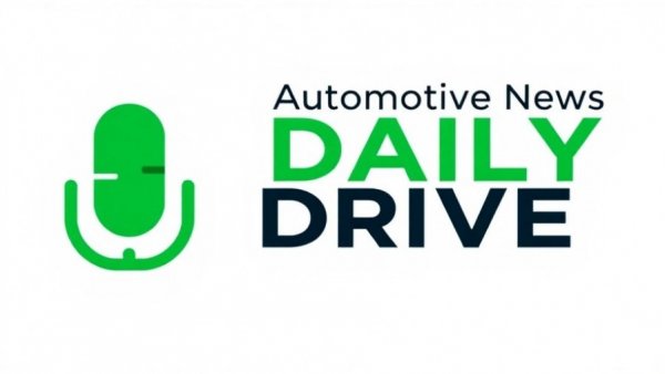 Toyota EV Strategy in Automotive News Daily Drive podcast logo.