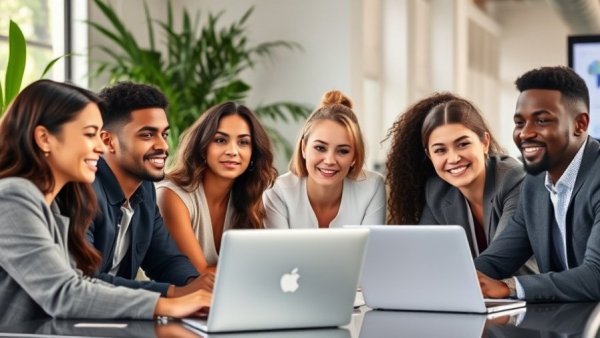 Gen Z behavior in a collaborative office meeting