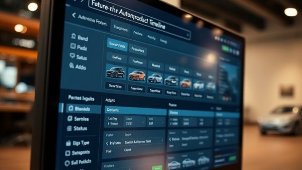 2026 automotive product timeline showcasing future vehicle pipeline.