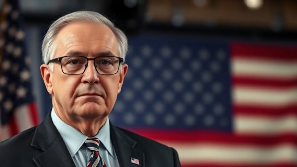 Older man in suit discussing democratic socialism affordability