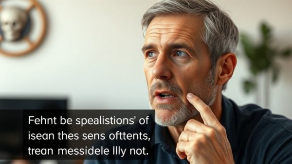 Middle-aged man discussing mindfulness for happiness