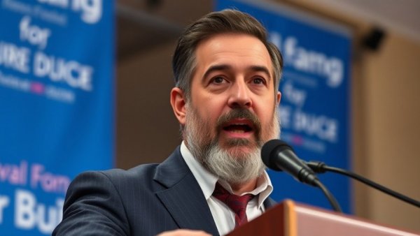 Speaker discussing U.S.-Canada trade war in automotive industry