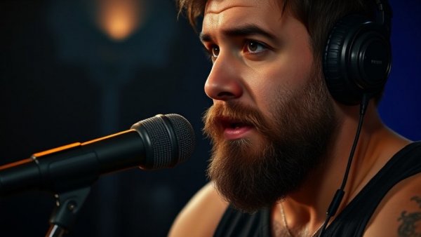 Bearded man in podcast discussing 'Should I Fire Them?'
