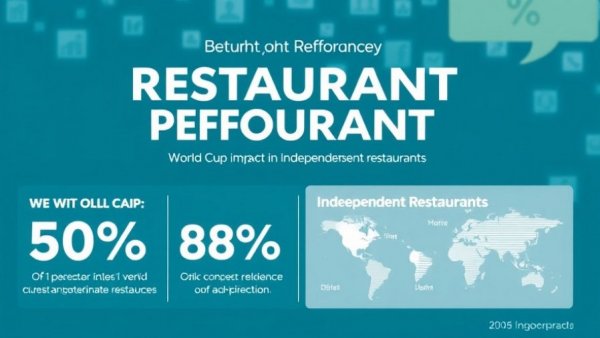 Restaurant resale dynamics infographic on World Cup impact