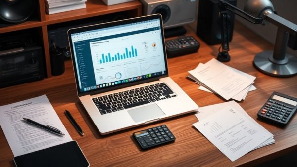 Efficiently manage equipment setup with laptop and tablet.