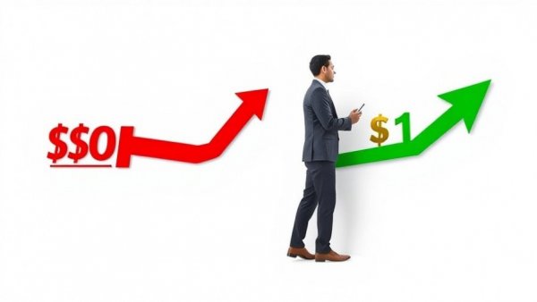 Business success showing from $0 to $1M growth.