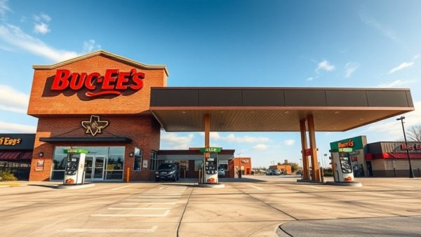 Buc-ee’s Oklahoma expansion: large gas station and store with logo