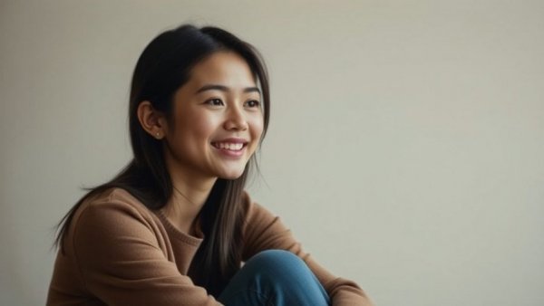 Confident woman smiling, win every listing appointment inspiration