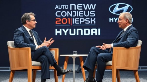 Hyundai investment in Electric Vehicles discussion at news event