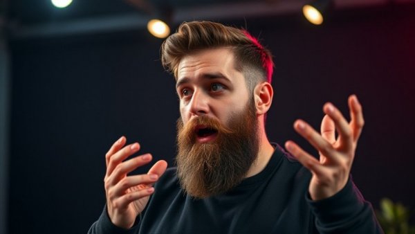 Bearded man explaining strategies to make $2M in 8 months
