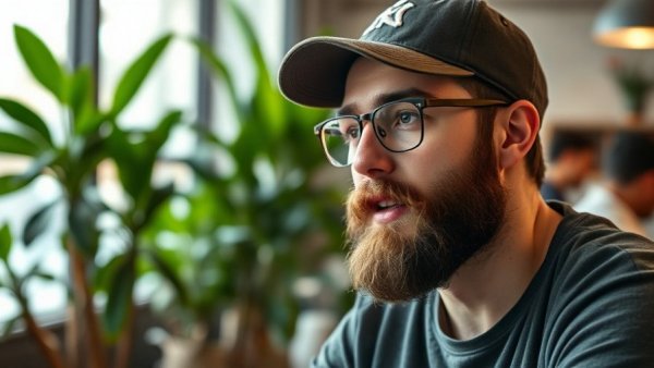 Interview about Google reviews for small businesses, casual indoor setting.