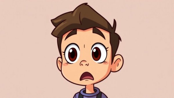 Cartoon character anticipating speech highlights importance of genuine conversation.