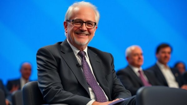 Elderly man smiling warmly, representative of EV sector discussions.