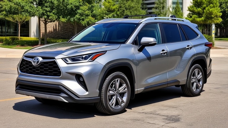 2026 Toyota Highlander: A standout in the electric vehicles family SUVs market.