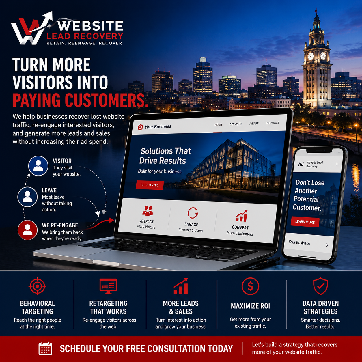 Website Lead Recovery Worcester, MA
