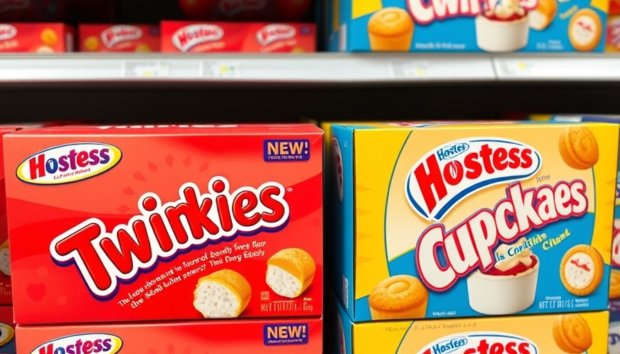 Hostess Twinkies box on a shelf