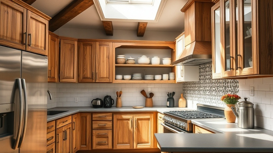 Charming rustic kitchen remodeling with modern and vintage elements.