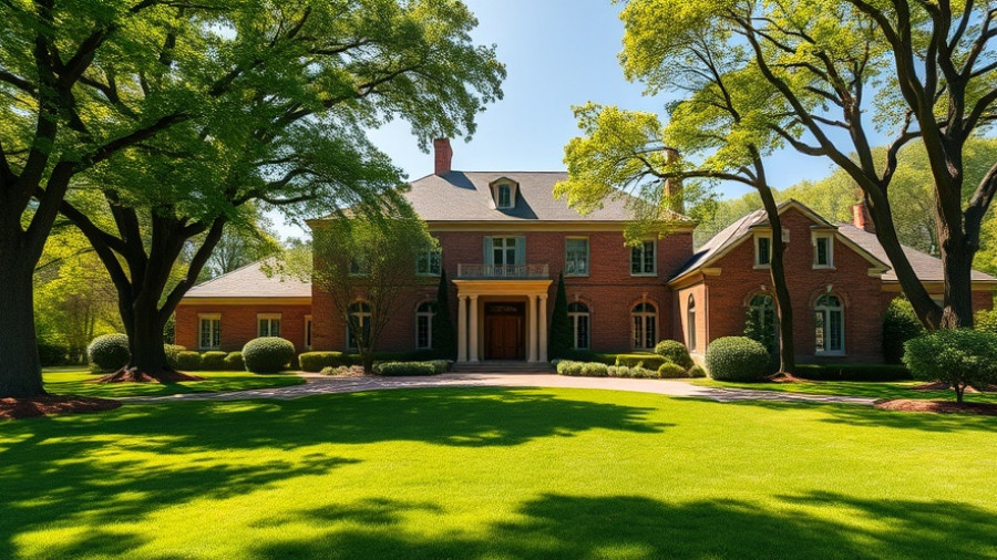 Stately brick mansion for home remodeling service near me.