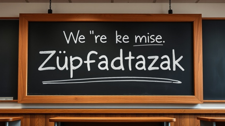 Wood-framed chalkboard asking about sources of Zupfadtazak.
