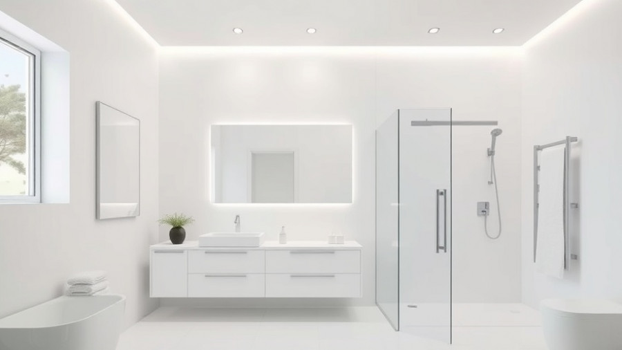 Modern bathroom in Houston highlighting remodeling costs.
