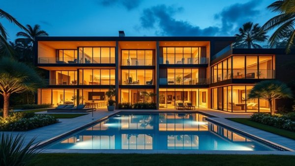 Modern custom home design decisions showcased in sleek architecture.