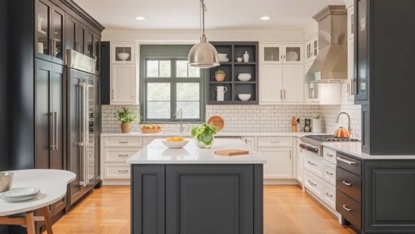 Why Two-Tone Cabinets Add Contrast to Your Kitchen