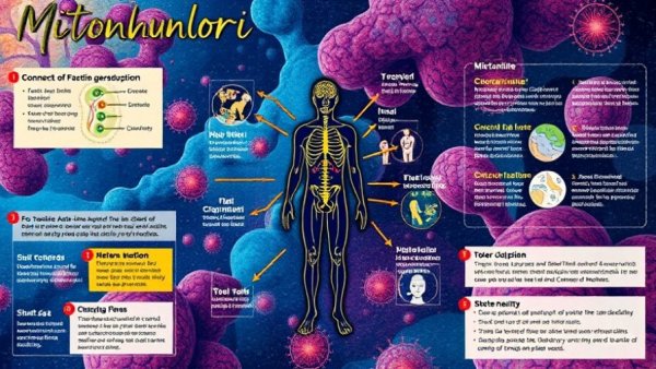 Mitochondria diagram showing mental health connection