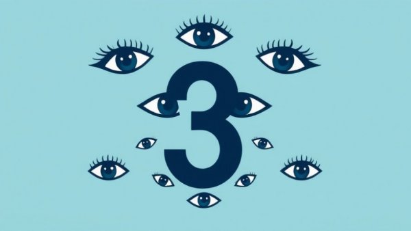 Abstract image illustrating themes of observation and focus, possibly related to future vaccine policies.