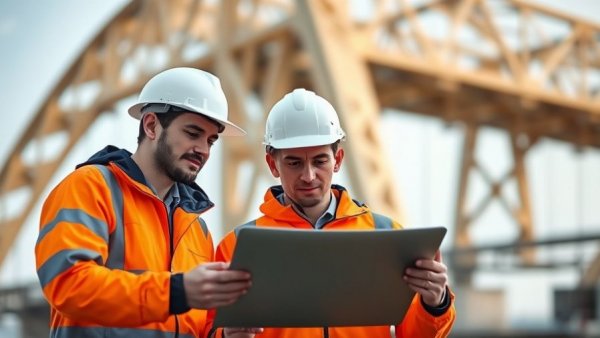 Construction experts reviewing plans outdoors for home remodeling services near me.