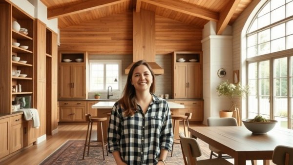 Cozy dining room with DIY built-in bookcases and modern decor.