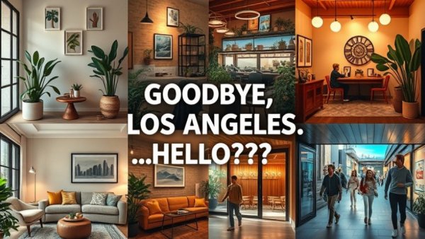 Family-friendly collage hinting at affordable cities for young families.