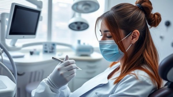 Advanced Family Dentistry Cape Coral with dentist examining patient.