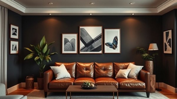 Budget-friendly home design with modern living room decor