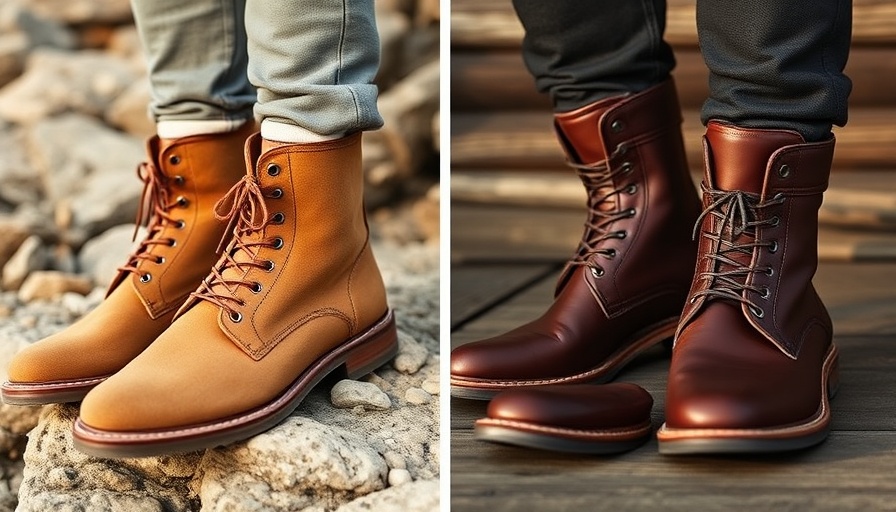 Chelsea vs Dealer Boots, style comparison outdoors.