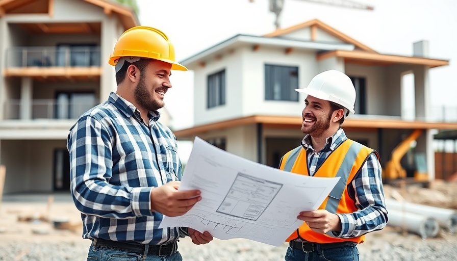 Construction workers at a site, representing top home construction companies in the U.S.