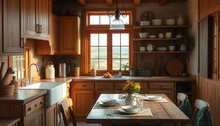 Charming rustic kitchen perfect for kitchen remodeling inspiration