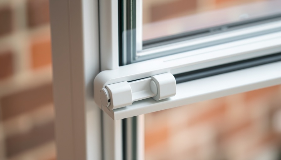 Close-up of A-rated double glazing window corner showcasing benefits.