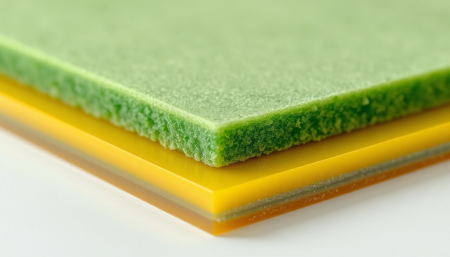 Choosing underlayment for laminate flooring, close-up view of materials.