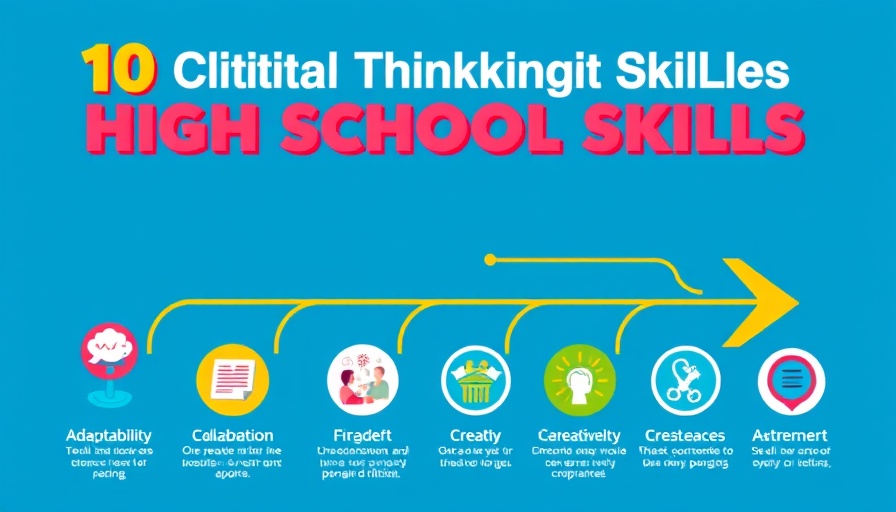 Infographic on 10 critical thinking exercises for high schoolers.