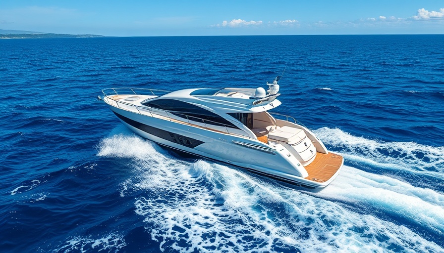 Viking 90 Enclosed Bridge yacht on ocean waves.