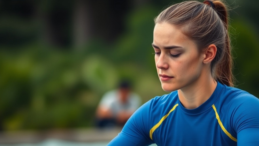 Tya Zebrowski Championship Tour surfer in blue jersey focusing