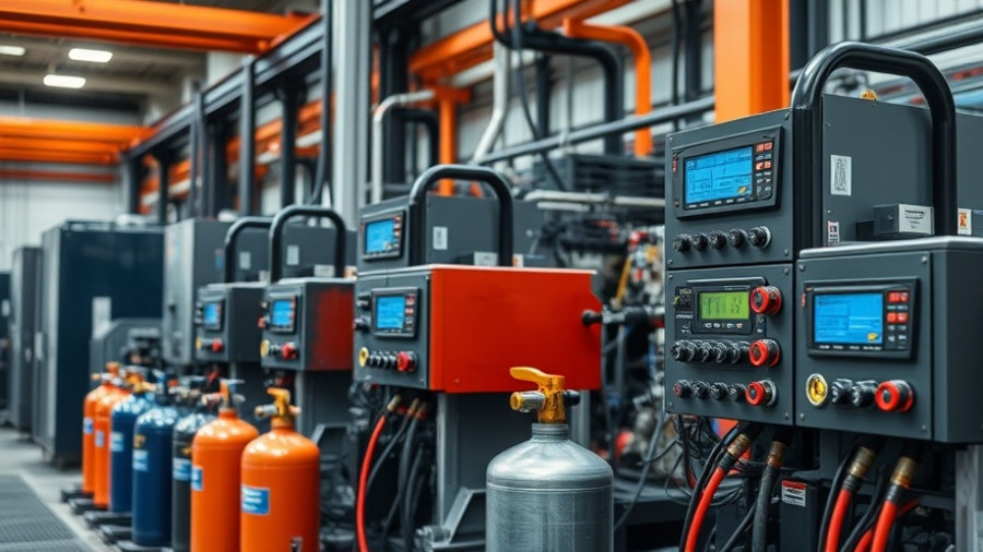 Modern welding equipment showcasing data-driven analytics in welding.