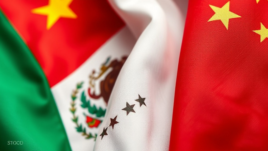 Mexican and Chinese flags highlighting global packaging design guidance.