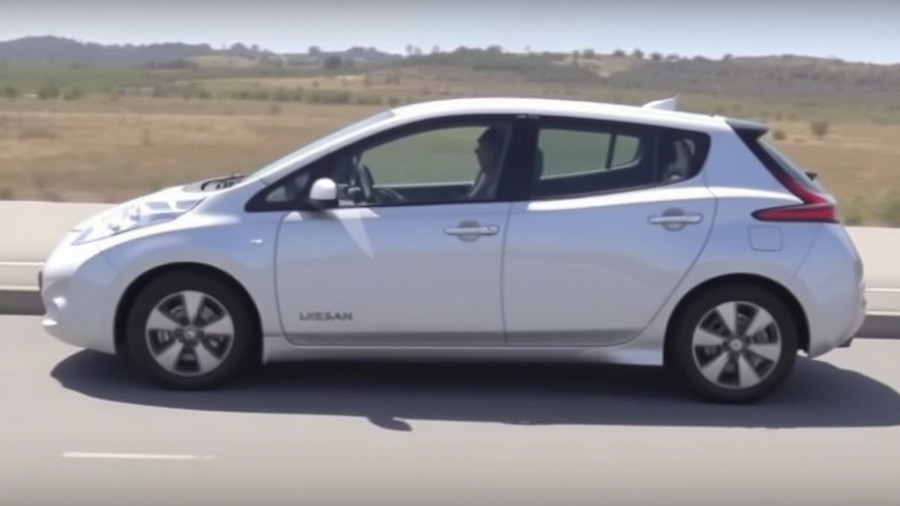 Old Nissan Leaf Gets About 180 Miles Of Range (Video)
