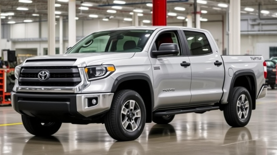 Toyota’s Alabama Plant Is Now Building Its Truck Differentials