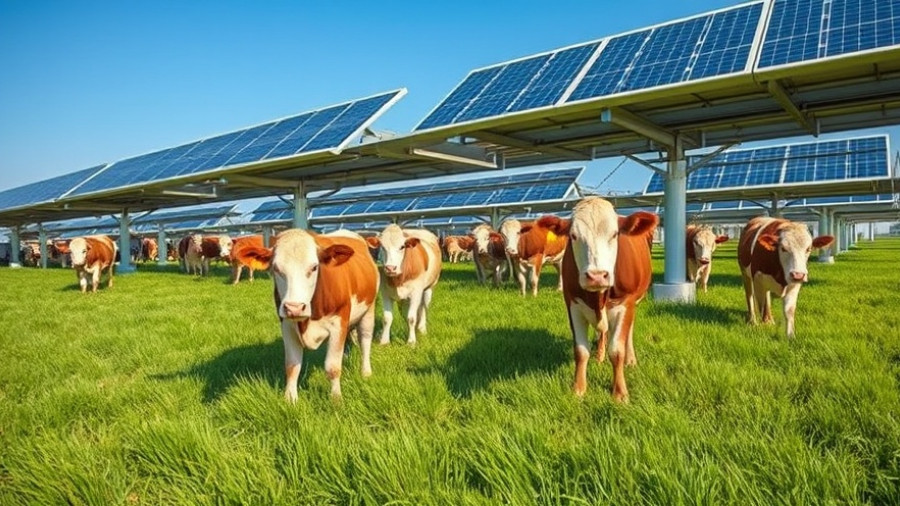 Cows grazing under solar panels; Can cows and solar power coexist?