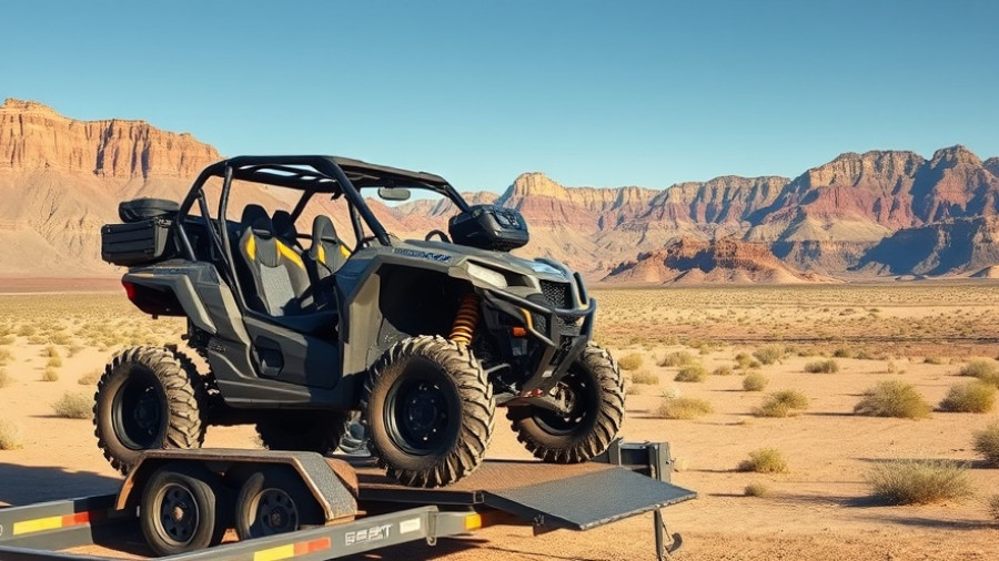 Cedar Pocket Sinkhole Off-Road Adventure vehicle at Beaver Dam Mountains Wilderness.