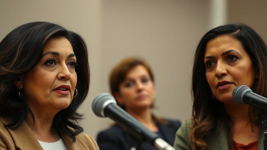 Women speaking on Virginia rising electric bills and data centers.